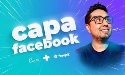 Como Criar uma Capa Profissional para Página do Facebook Usando Canva e Freepik