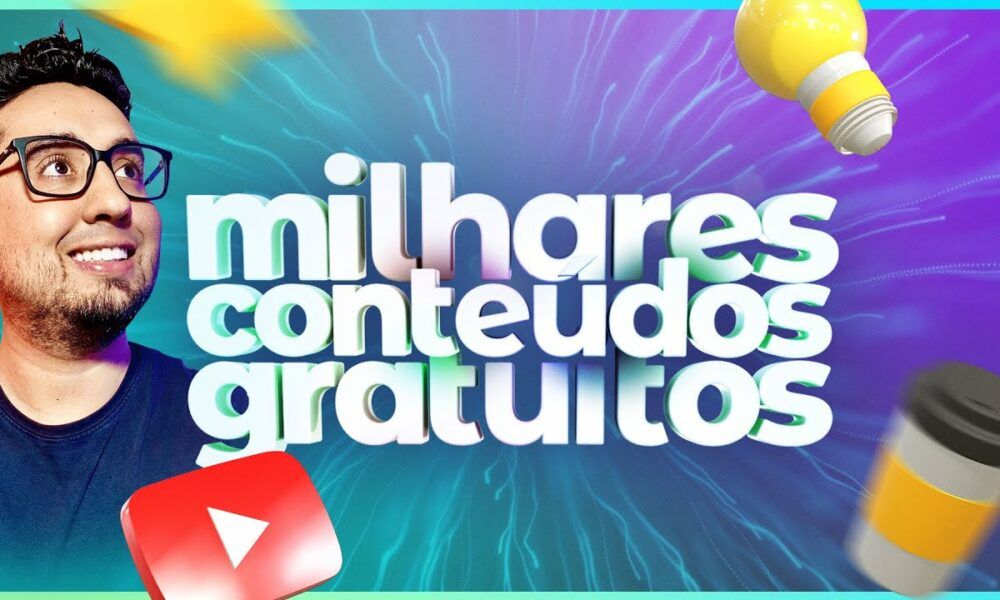 Milhares de conteúdos gratuitos para criação de vídeos