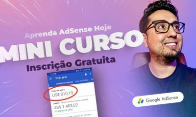 Mini Curso Gratuito - Como Ganhar Dinheiro com Internet e AdSense Passo a Passo - Link na Descrição