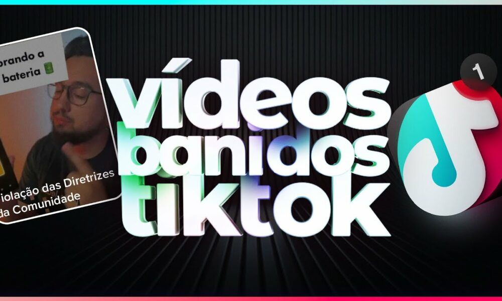 Vídeos Banidos do Tiktok como Resolver