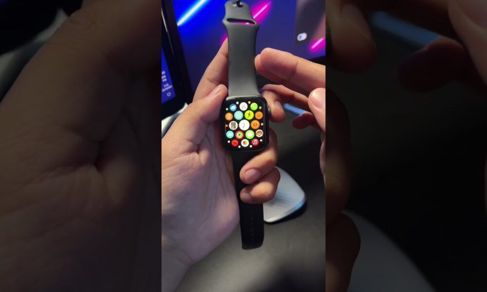 Usando Apple Watch com 1 mão #relogio #apple #applewatch #iphone #dicas #truques