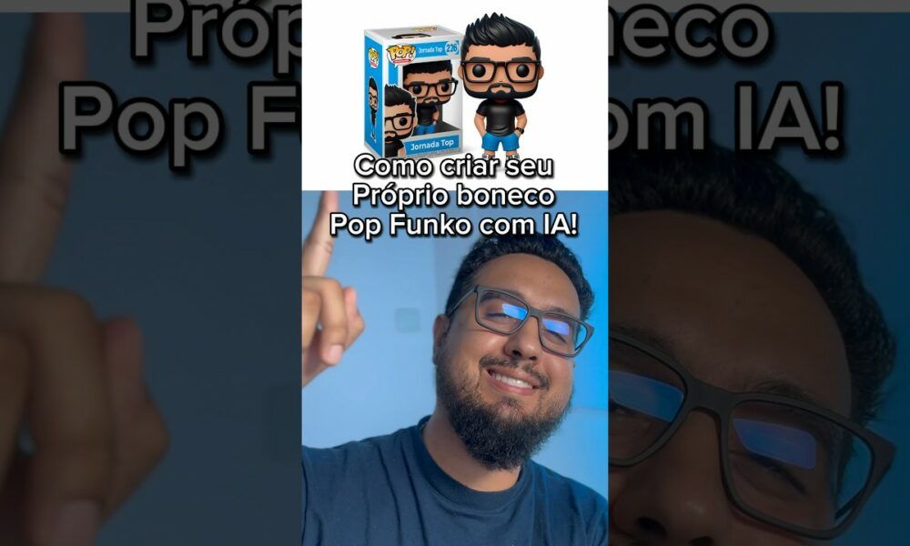 Como criar seu próprio pop funko com sua aparência usando IA