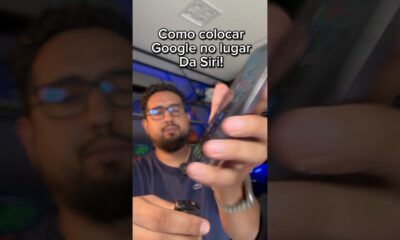 Como colocar o google no lugar da siri no iPhone