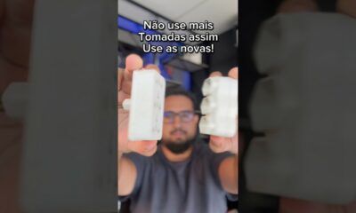 Inportância de usar tomadas no padrão atual estabelecido