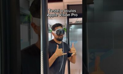 Como é usar o Apple vision pro