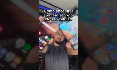 Encontrando a câmera secreta no Android e iPhone