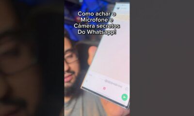 Microfone e câmera secretas do Whatsapp