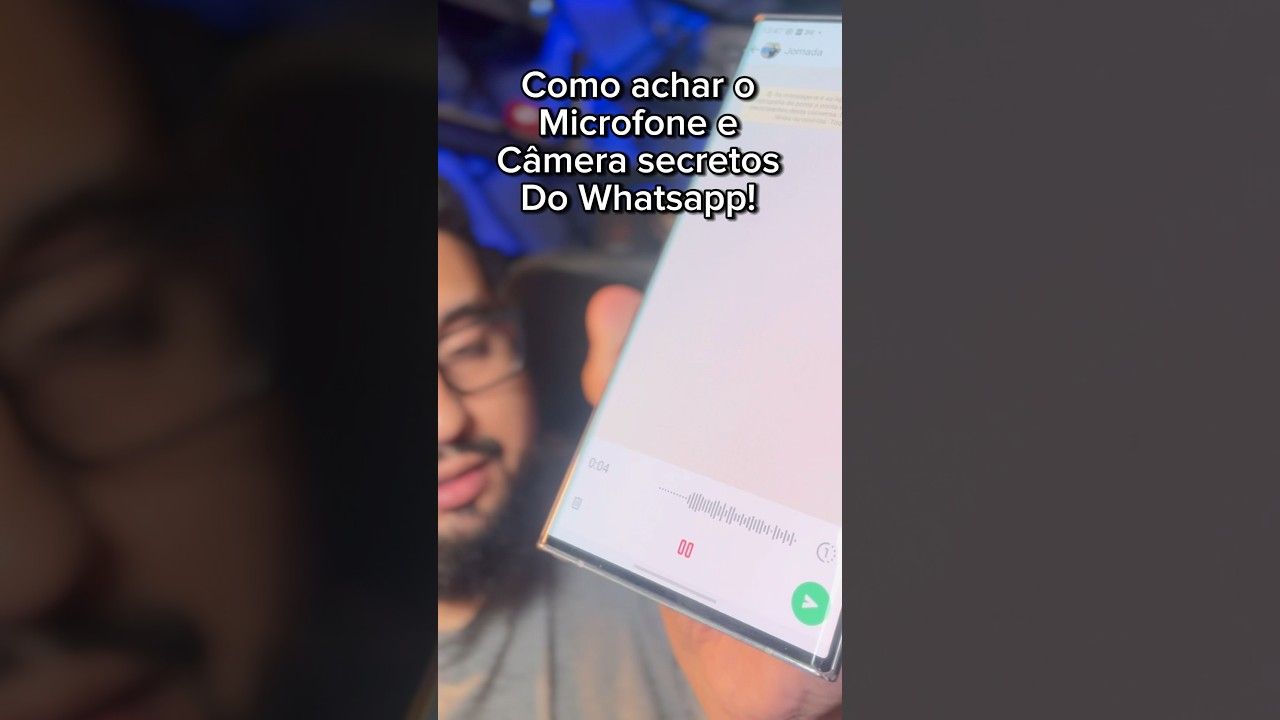 Microfone E Câmera Secretas Do Whatsapp 8651