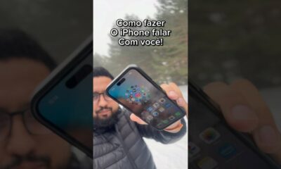 Como fazer o iPhone falar com você