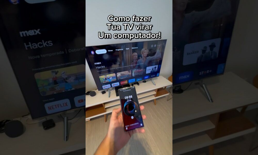 Como fazer sua tv virar um computador com Dex da Samsung