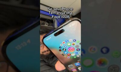 Como modificar a ilha dinâmica no iPhone