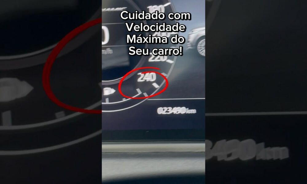 Descubra velocidade máxima do pneu do seu carro