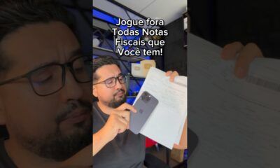 Como guardar notas fiscais no iphone