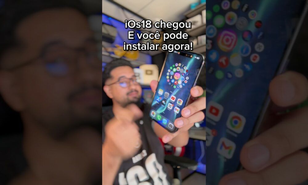 Chegou o iOS 18 beta público e você pode testar