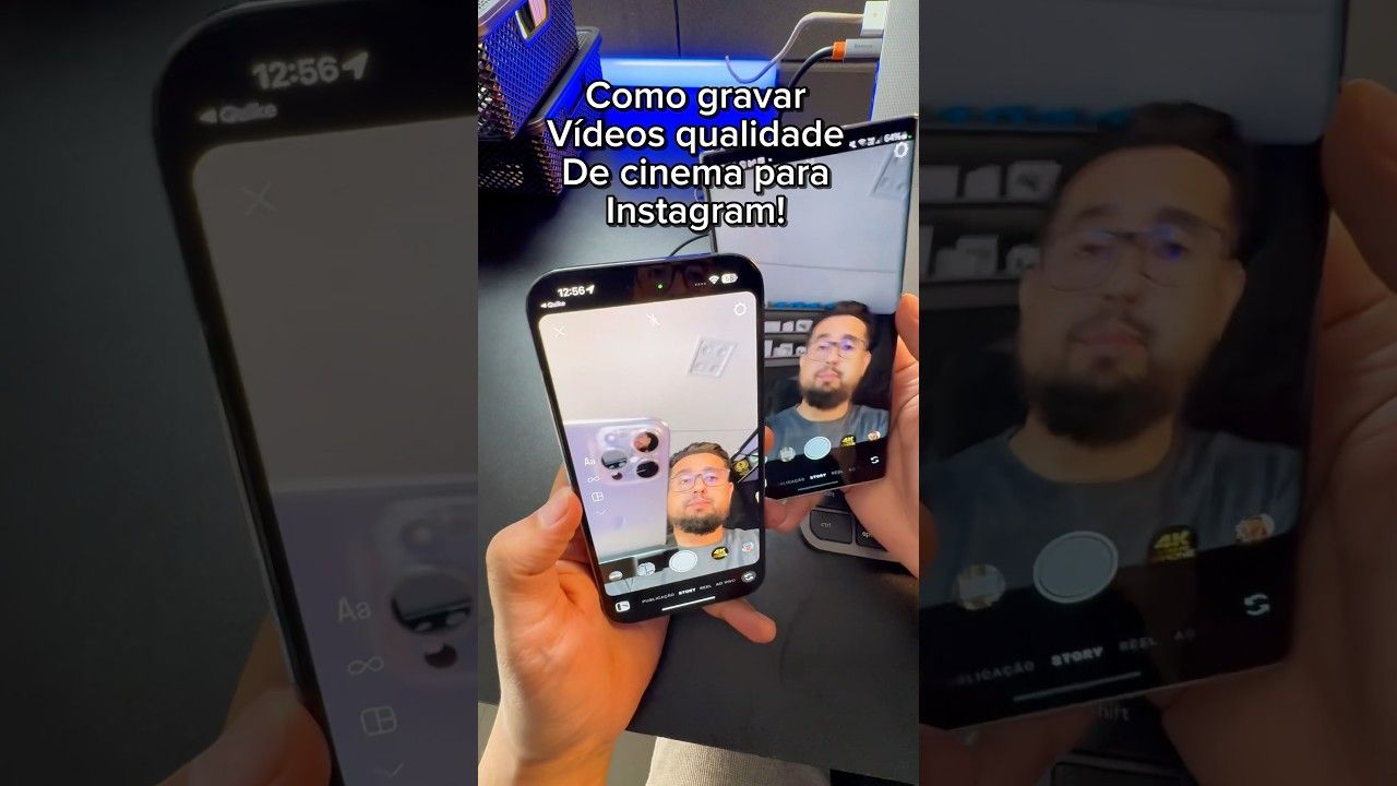 Como Gravar Em Alta Qualidade Para O Instagram De Qualquer Celular