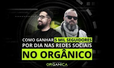 COMO GANHAR 5 MIL SEGUIDORES POR DIA NAS REDES SOCIAIS NO ORGÂNICO