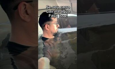 Dicas de segurança importantes se seu carro cair na água isso pode salvar