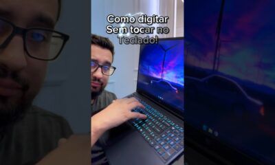 Como digitar no computador sem tocar no teclado